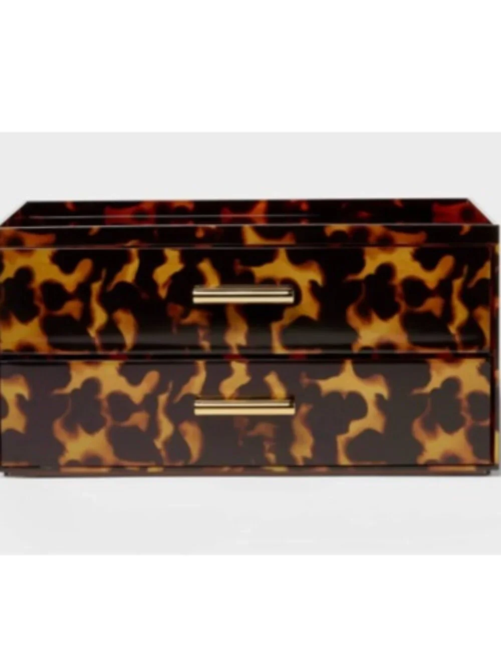 Threshold™ Multi-Function Stacking Drawers Beauty Organizer, Animal Print